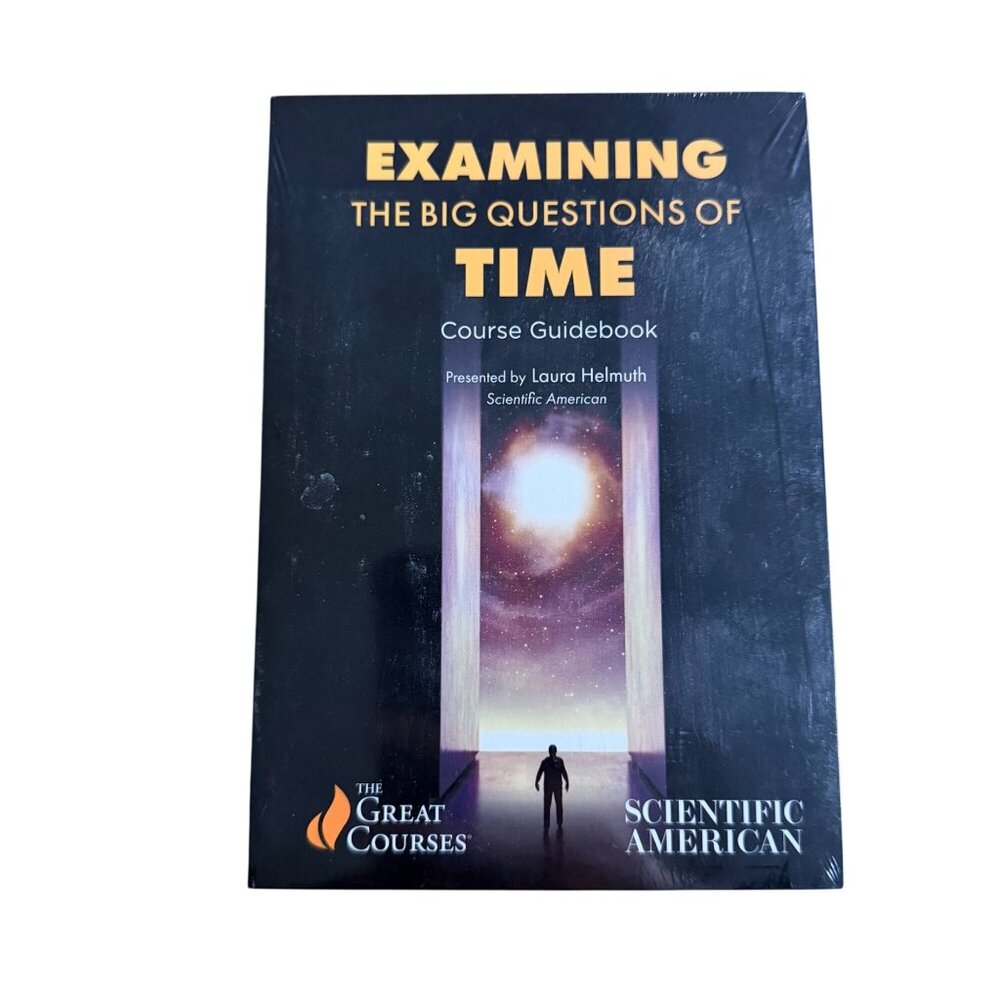 Great Courses Examining the Big Questions of Time NEW Sealed DVDs Guidebook